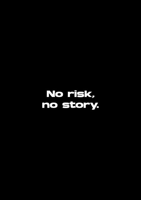 #norisknostory#motivationalquote#takerisks#growthmindset Comfortable Zone Quotes, Risk It Quotes, Life Is About Taking Risks Quotes, Take Risks Wallpaper, Risk Taking Aesthetic, Taking Risks Aesthetic, Risk It All Quotes, Risk Quotes Life, Out Of Comfort Zone Tattoo