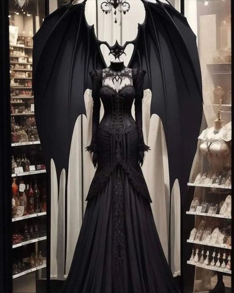 Goth Wedding Dress, Gothic Ball Gown, Villain Dresses, Goth Wedding Dresses, Gothic Gowns, Gothic Halloween Costumes, Raven Dress, Black Wedding Dress, Dark Dress