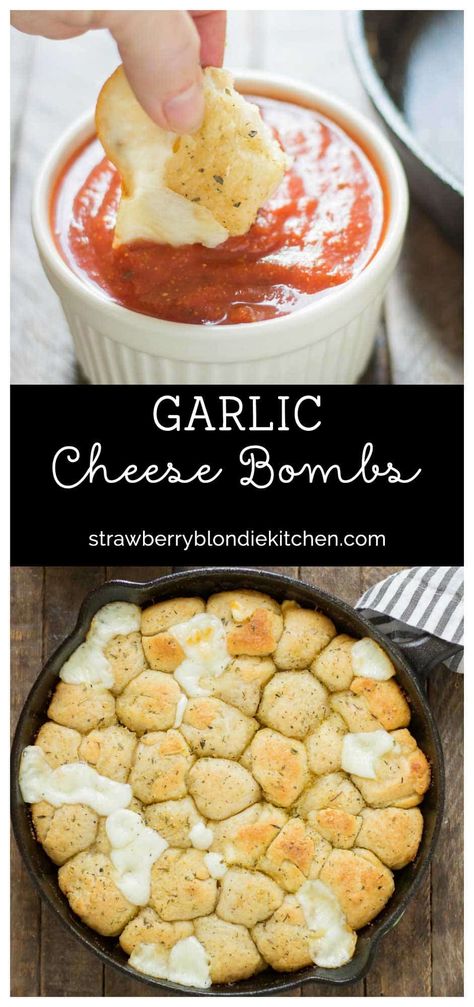 Savory Spreads, Strawberry Blondie, Fantastic Recipes, Vegetarian Comfort Food, Savory Bites, Appetizer Ideas, Garlic Cheese, Tailgating Recipes, Gooey Cheese