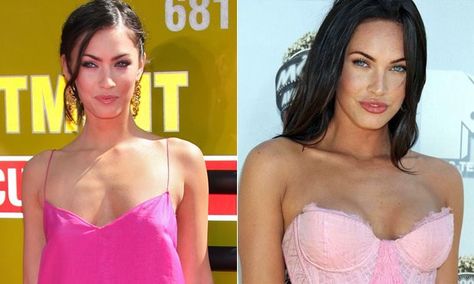 Megan Fox  Silicon Marilyn Monroe Tattoo, Windows 7 Themes, Celebrities Before And After, Under The Knife, Before After Photo, Megan Fox, Plastic Surgery, Body Goals, Celebrities Female