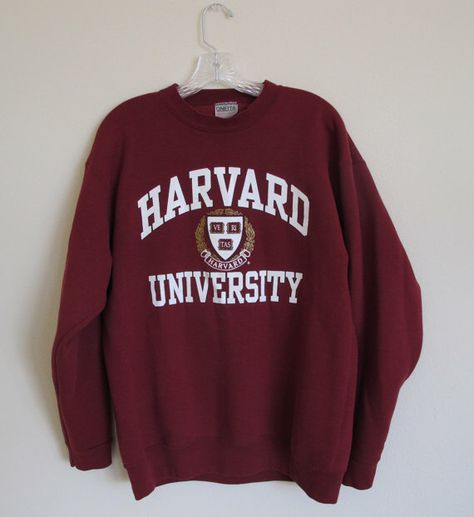 Harvard Crimson Crewneck College Sweatshirt Outfit, Harvard Sweatshirt, Tokyo Street Fashion, University Sweatshirts, College Hoodies, College Sweatshirt, Harvard University, The Pioneer Woman, Sweatshirt Outfit