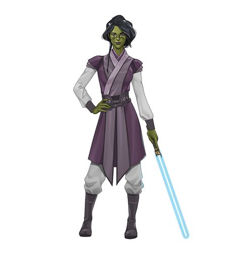 ArtStation - Mirialan, Olena Minko Jedi Drawing Reference, Mirialan Female Oc, Jedi Oc Female Art, Female Jedi Character Design, Female Jedi Art, Star Wars Original Character, Mirialan Jedi, Star Wars Oc Art, Jedi Oc