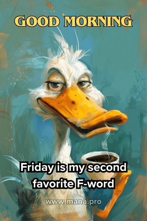 99+ Good Morning Happy Friday images (Free HD Download) Good Friday Morning Funny, Happy Friday Good Morning Funny, Good Morning Friday Funny, Happy Friday Funny Humor, Good Morning Happy Friday Images, Good Morning Picture Messages, Morning Funnies, Happy Friday Humour, Happy Friday Images