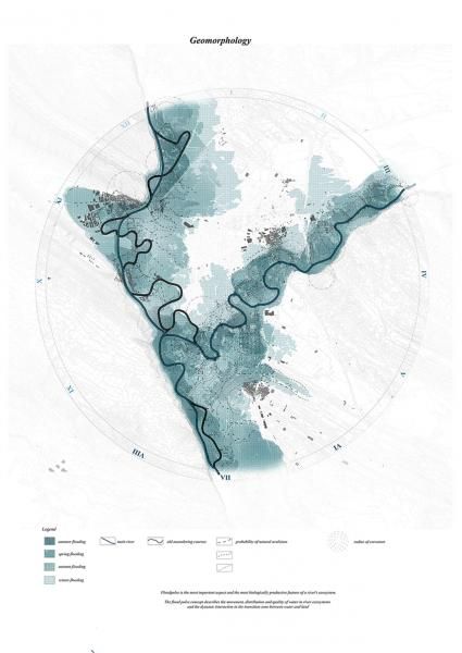 AA School of Architecture 2015 - Anastomising Rivers Landscape Architecture Graphics, Aa School, Urban Design Diagram, Henning Larsen, Architecture Mapping, Urban Design Graphics, Urban Design Concept, Landscape Architecture Drawing, Architecture Concept Diagram