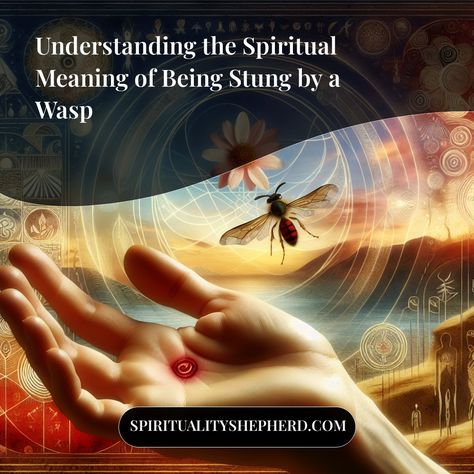 Unraveling the spiritual meanings behind a wasp sting can be a puzzling task, often leaving you feeling confused. By stopping by our resource, you'll gain insightful knowledge into how such encounters with nature can profoundly impact your spirituality and energy. Don't forget to save this pin for later, as it is a handy tool for spiritual journeys and understanding unexpected signs from the universe. Wasp Meaning, Wasp Sting, Mother Wound, Wasp Stings, Father Wound, Signs From The Universe, Therapy Animals, Embrace Change, Beneath The Surface