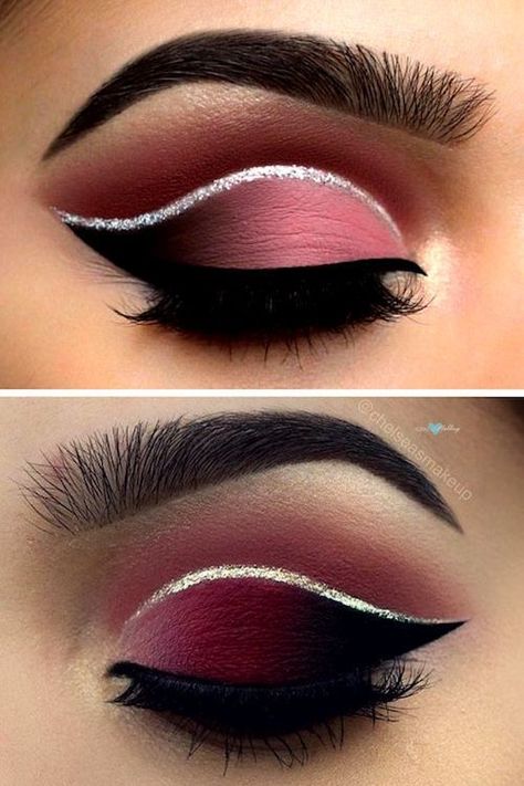 Makeup Tips For Brown Eyes, Make Up Designs, Tutorial Eyeshadow, Eyeliner Tips, Makeup Tip, Best Makeup Tips, Makijaż Smokey Eye, Makeup Eye Looks, Glam Look