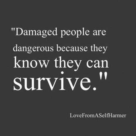 This is true. When you don't fear failure, or breaking then what do you fear? Damaged People Are Dangerous, Quotes Dream, Tony Robbins, A Quote, The Words, Great Quotes, Beautiful Words, Wise Words, Favorite Quotes