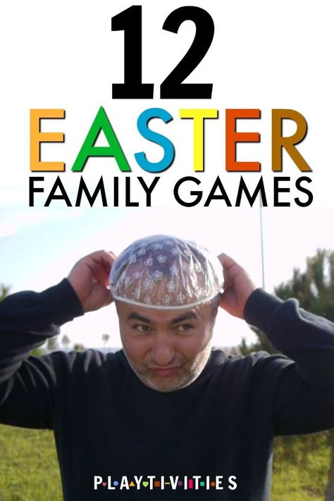 12 Hilarious Easter Games For Family Gatherings. These Easter Games can be played indoors or outdoors. All family will have a blast! Guaranteed. Family Games. Games For Family Gatherings, Fun Easter Games, Easter Games For Kids, Easter Party Games, Somebunny Loves You, Adult Easter, Games For Family, Easter Games, Family Easter