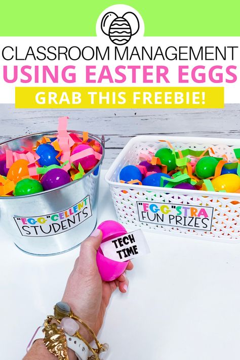 Use easter eggs for a fun classroom management strategy with this freebie! Classroom Coupons, Easter Egg Activities, Character Education Activities, Student Incentives, Easter Kindergarten, Classroom Incentives, Easter Classroom, Behavior Incentives, Teacher Motivation