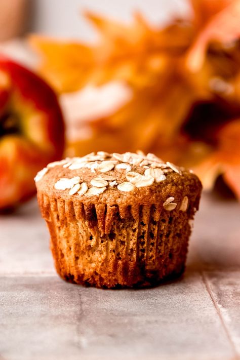 Apple Protein Muffins, Cinnamon Protein Muffins, Hidden Protein, Healthy Protein Muffins, Protein Muffin Recipe, Protein Powder Muffins, Greek Yogurt Oatmeal, Pumpkin Protein Muffins, High Protein Muffins