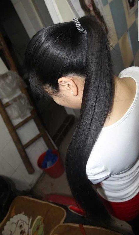 Black Hair Ponytail, Long Ponytail Hairstyles, Black Long Hair, Black Hair Makeup, Long Ponytail, Long Indian Hair, Long Hair Ponytail, Black Ponytail Hairstyles, Long Silky Hair