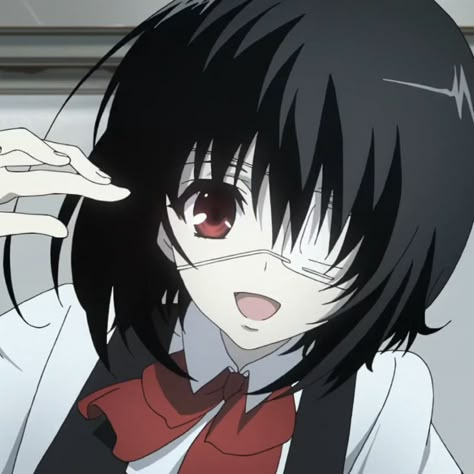 Mei Misaki from Another Denji Pfp, Infp Core, Another Misaki Mei, Sketch Dark, Another Misaki, Mei Misaki, Misaki Mei, Meme Background, Anime Pins