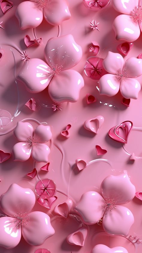 3d puffy wallpaper Iphone Background 3d, Pink Puffy Wallpaper, Dark Pink Theme Aesthetic, 3d Pink Wallpaper, Pink Wallpaper For Ipad, Pink 3d Wallpaper Iphone, Ipad 3d Wallpaper, Pink 3d Wallpaper, 3d Flower Wallpaper