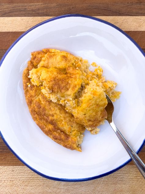 Sweet Potato Grits Spoonbread Plated Stone Ground Grits, Gruyere Cheese, Vegetarian Breakfast, Cereal Recipes, Grits, Melted Cheese, Gluten Free Vegetarian, Serving Size, Sweet Potato