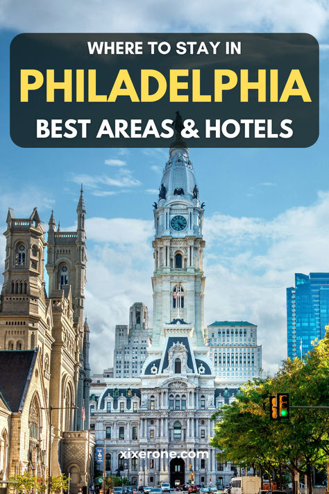 Discover the best areas to stay in Philadelphia. From the charm of Old City, rich with American Revolutionary history, to the elegance of Rittenhouse Square and the trendy vibe of Fishtown, these are the top districts and hotels in Philly. Unique Vacation Rentals, Rittenhouse Square, Neighborhood Guide, Iconic Landmarks, Travel Goals, Old City, Hidden Gems, Luxury Hotel, Night Life