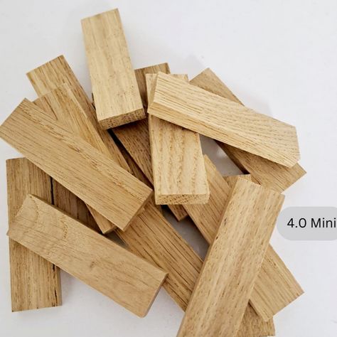 Easy-Sticks aus Holz - Eichenholz, Akazienholz zum Basteln für dein DIY Projekt Easy Sticks