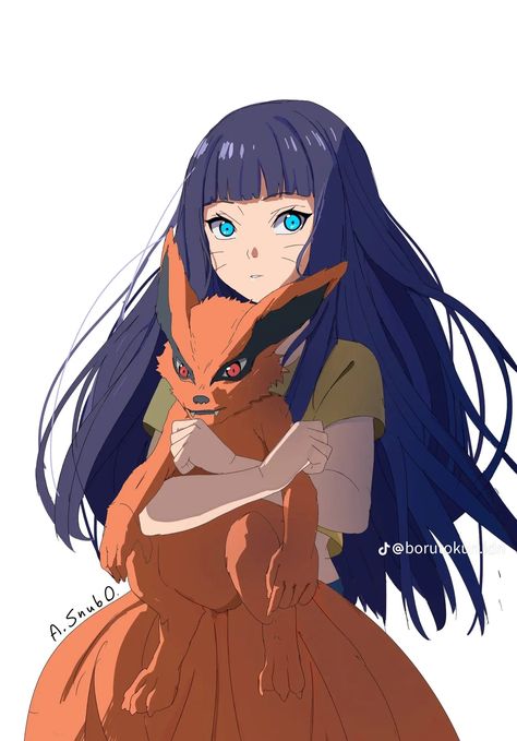 Himawari And Kushina, Himawari Timeskip, Himawari Uzumaki Fanart, Naruto Himawari, Boruto Himawari, Himawari Uzumaki, Naruto Uzumaki Hokage, Boruto Characters, Kushina Uzumaki