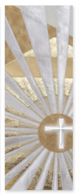 This banner, titled "Damascus Road," is for use during the liturgical seasons of Christmas and Easter.   See more of my work at www.lindahenke.com. Easter Banners For Church, Liturgical Banners, Easter Church Banners, Sanctuary Decor, Church Banners Designs, Church Banner, Church Altar Decorations, Applique Wall Hanging, Liturgical Art