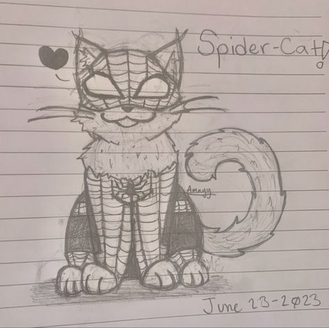 Spiderman Drawing Y2k, Spiderman Cat Drawing, Spidercat Drawing, Spider Cat Drawing, Spiderman Doodle Art, Peter Parker Drawing, Doodles Spiderman, Spiderman Art Drawing, Spiderman Drawing Ideas