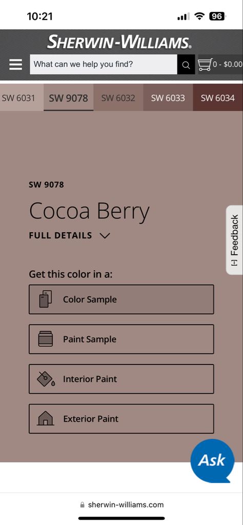 Sw Cocoa Berry, Sherwin Williams Cocoa Berry, Cocoa Craving Behr Paint, Sw Hot Cocoa, Sherwin Williams Ripe Berry, Cocoa Berry Sherwin Williams, Benjamin Moore Barberry 1244, Indoor Paint, Scandinavian Cottage