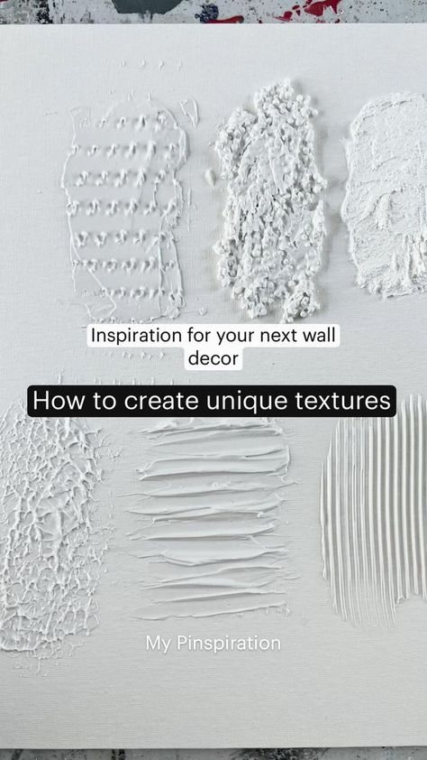 Texture Painting Techniques, Diy Abstract Canvas Art, Plaster Wall Art, Abstract Art Diy, Diy Canvas Wall Art, Soyut Sanat Tabloları, Textured Canvas Art, Plaster Art, Diy Canvas Art Painting