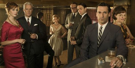 Mad Men Zodiac Signs - the astrology behind Don Draper & Co.... Men Cocktail, Vincent Kartheiser, John Slattery, Mad Men Party, Jared Harris, Sofia Loren, Elisabeth Moss, Mad Men Fashion, Edward Norton