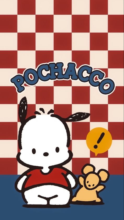 Pochacco Wallpaper, Future Wallpaper, Hello Kitty Drawing, Sanrio Wallpaper, Iphone Wallpaper App, 캐릭터 드로잉, Hello Kitty Iphone Wallpaper, Cute Patterns Wallpaper, Homescreen Wallpaper