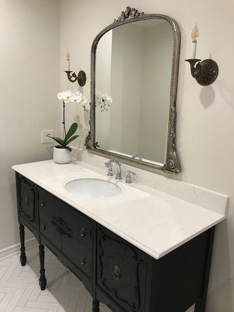 Dresser sink vanity diy