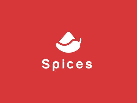 Logo, Logo design, Spice Logo, Spice ,chili powder , symbol,icon by Shahariar Sohan on Dribbble Spice Logo Design, Chili Logo Design, Spicy Logo, Spices Logo, Chili Logo, Short Mehndi Design, Mount Meru, Thai Spices, Premium Spices