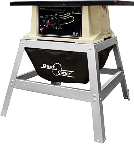 Milescraft 1500 DustCutter - Contractor Saw Dust Collection System , Black Small Table Saw, Saw Dust, Table Saw Stand, Diy Table Saw, Router Tables, Dust Collection System, Shop Vacuum, Table Saws, Table Saw Blades