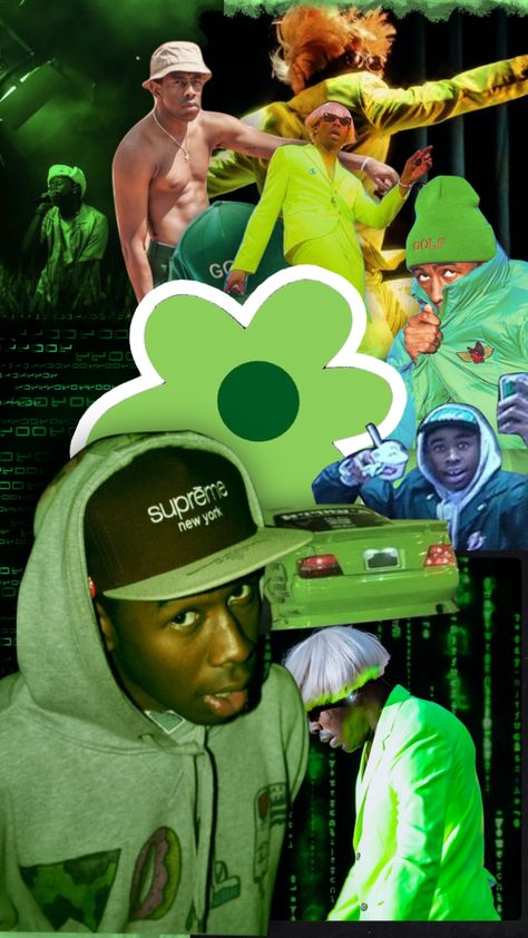 2000s vibe tyler #tylerthecreator #tylerthecreatorshuffle #golfwang Chromatopia Pfp Tyler, 2000s Vibe, Golf Wang, Tyler The Creator, Connect With People, Your Aesthetic, Creative Energy, Music Artists, Curly Hair