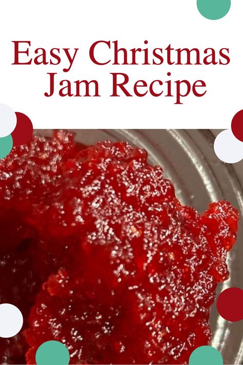 🍓🎄 Unleash your holiday spirit with this delicious Christmas Jam Recipe! 🍽️📜 Perfect for gifting or dressing up your breakfast toast. Be the star ⭐ of the holiday season! 🎅🥂 Enjoy the festive cheer with every bite! 🎁🍯 Easy Homemade Jelly Recipes, Homemade Christmas Jam Recipe, Spicy Christmas Jam, Canning Christmas Jam, Christmas Jam Recipes No Pectin, Cranberry Christmas Jam, Christmas Jam Canning Recipe, Quick Jam Recipes, Easy Christmas Jam Recipes