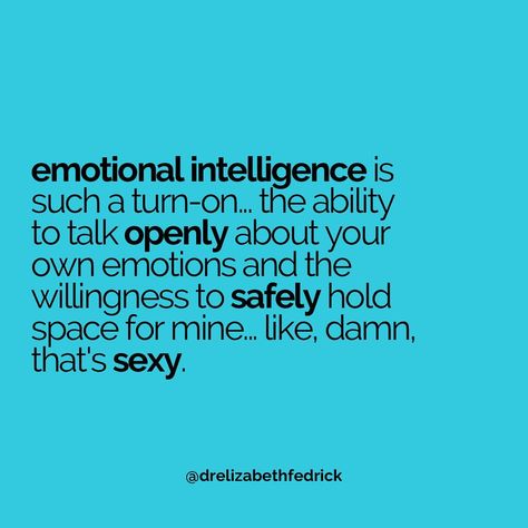 Emotional intelligence… 😮‍💨😍 Emotional intelligence (EQ) can be defined as the ability to be aware of and effectively regulate one’s own… | Instagram Attraction To Intelligence, Emotionally Unintelligent People, Emotionally Intelligent Men, Low Emotional Intelligence, Intelligent Conversation, Showing Emotions, Relationship Vision Board, Relatable Relationship, High Emotional Intelligence