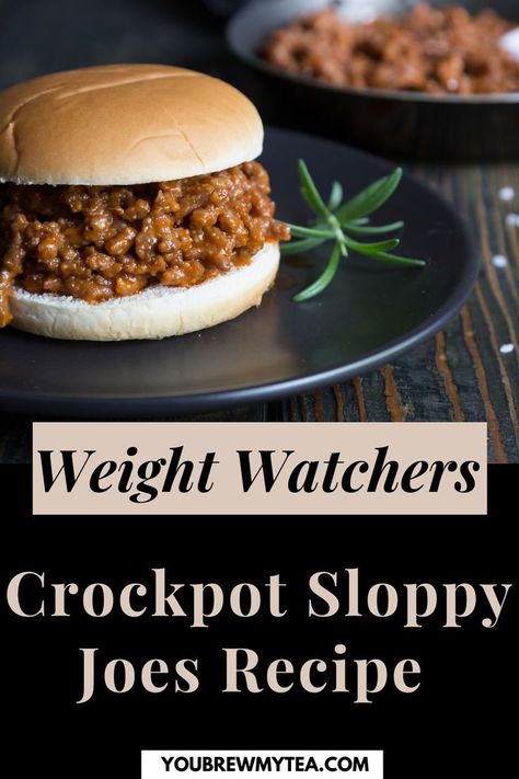 Here's a Weight Watchers crockpot sloppy joes recipe you and your family will surely love! Eat guilt-free with this healthier option of sloppy joes. See the recipe on this pin! #ww #weightwatchers #wwmeal #wwsloppyjoes Weight Watchers Sloppy Joes, Crockpot Sloppy Joes, Sloppy Joe Recipe Crock Pot, Crock Pot Sloppy Joes, Sloppy Joe Recipe Easy, Homemade Sloppy Joe Recipe, Weight Watchers Recipe, Weight Watchers Lunches, Homemade Sloppy Joes