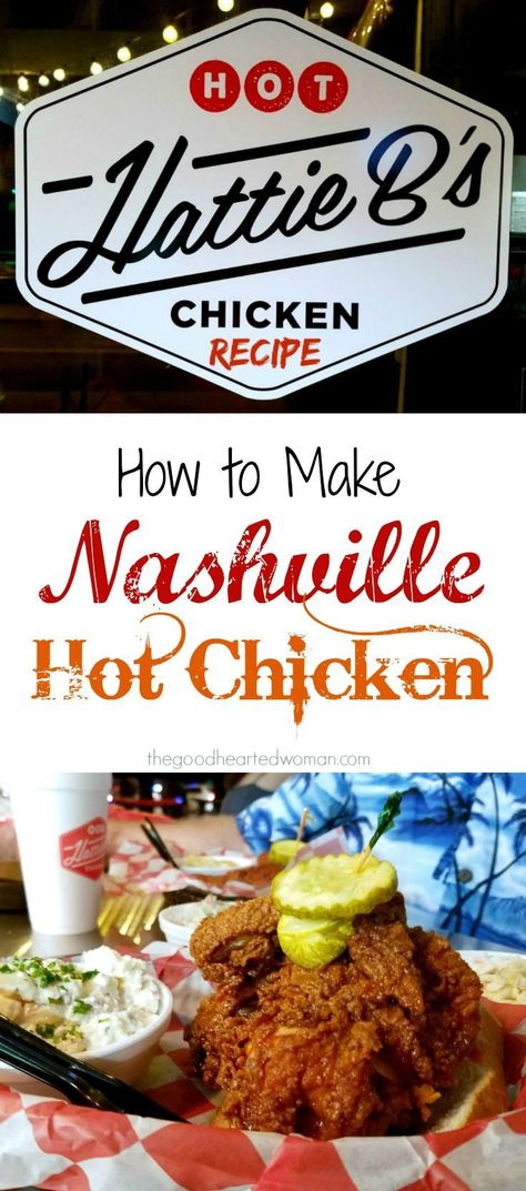 Tennessee Fried Chicken Recipe, Homemade Nashville Hot Chicken, Nashville Hot Chicken Spice Recipe, Slow Cooker Nashville Hot Chicken, Nashville Food Recipes, Hattie B's Hot Chicken Nashville, Hot Nashville Chicken Recipe, Hot Chicken Recipe Nashville, Nashville Hot Chicken Pasta