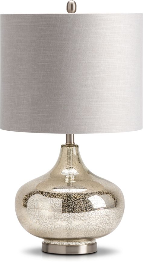 Look on the bright side with the Leanne Table Lamp-a beautiful mercury glass lamp that fits right into any living space. Bedroom Table Lamps Bedside Lighting, Bedroom Lamps Ceiling, Glam Table Lamps, Mercury Glass Lamp, Bedroom Lamps Nightstand, Mercury Glass Table Lamp, Transitional Lamps, Lighting Diy, Look On The Bright Side