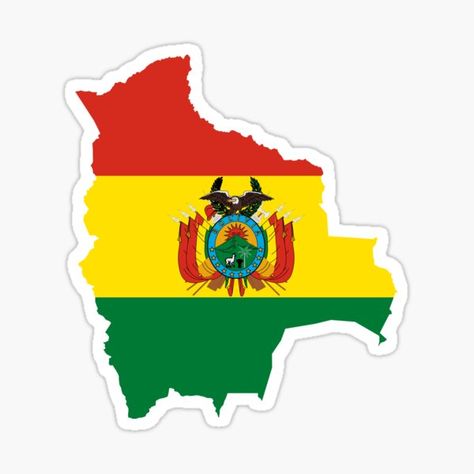 Bolivia Stickers for Sale | Redbubble Bolivia Map, Andes Peru, Bolivia Flag, Evo Morales, Map Sticker, National Symbols, Mexican Designs, Stickers For Sale, Machu Picchu