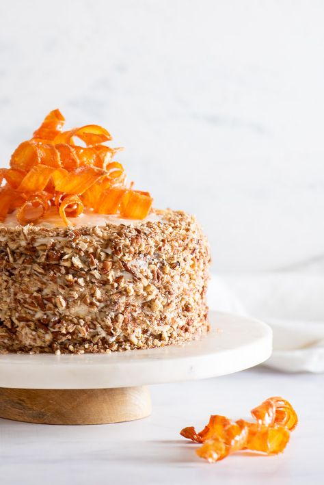 The Best Moist Carrot Cake - The Gourmet Larder