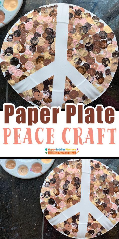 Peace Paper Plate Craft, Diversity Activities For Preschoolers, Diversity Activity For Preschool, Mlk Activities For Kids Kindergarten, Mlk Day Activities For Toddlers, Mlk Preschool Science, Martin Luther King Jr Art For Toddlers, Diversity Crafts For Toddlers, Unity Crafts Preschool