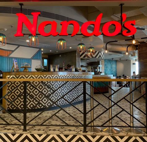 YK on Instagram: “@nandos.ind  In for ❤️🔺🔥🌶 ?  We ordered few things and here’s a quick review ~ 1. PERI - chicken naan 🍗 - was truly amazing . ( 9.5/10)  2.…” Peri Chicken, Peri Peri Chicken, Peri Peri, Kitchen Diner, Naan, Restaurant Decor, Restaurant Design, Diner, Mood Board