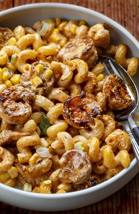 Blackened Shrimp Cavatappi Cajun Pasta With Shrimp, Roommate Dinner Ideas, Rainy Day Food Ideas, Nightly Meals, Shrimp And Noodles, Cajun Shrimp Pasta, Blackened Shrimp, 2024 Recipes, Food Pasta