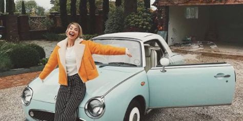 The story behind Zoella's new car will leave you seething with jealousy - CosmopolitanUK Zoella House, Zalfie House, Zoe Sugg House, Things For Car, Maximalism Fashion, Alfie Deyes, Accessories For Cars, Car Cute, Zoe Sugg