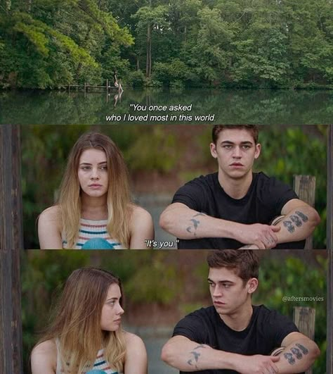 Movie After, Romance Movies Quotes, After Quotes, Tessa Hardin, Cinema Quotes, Hot Hero, Fiennes Tiffin, Movie Love Quotes, Movies Quotes Scene