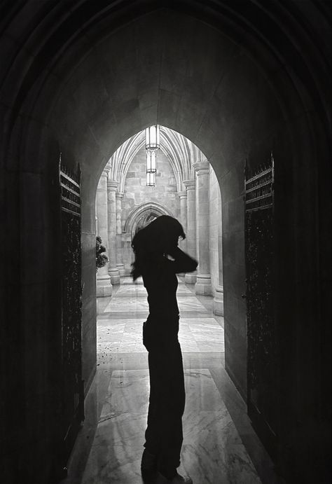 Aesthetic Noir, Gothic Photoshoot, Bday Aesthetic, Shantel Tessier, Noir Aesthetic, Gothic Pictures, Gothic Arch, Gothic Cathedral, Study Inspo