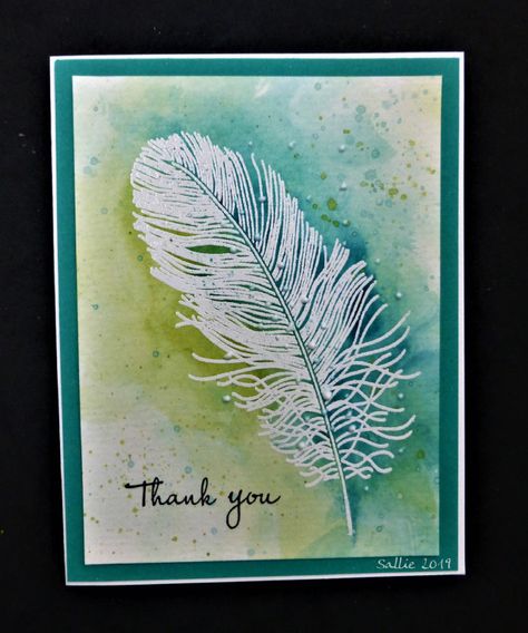 Feather Cards, Craftwork Cards, Hand Made Greeting Cards, Angel Cards, Making Greeting Cards, Bird Cards, Card Making Techniques, Male Cards, Animal Cards