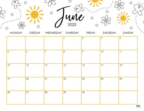 June Calander 2023, June Calendar 2020, June Calendar Ideas, June Calendar 2023, Affirmation Calendar, June Calendar Printable, Calender Printables, May Calendar, June Calendar