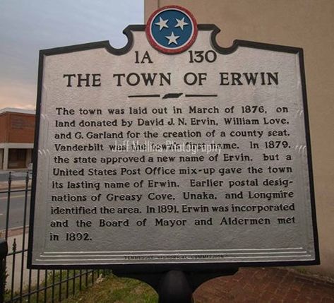 Erwin Tennessee, Johnson City Tennessee, Johnson City, Appalachian Mountains, East Tennessee, Clever Hacks, Appalachian Trail, New Names, Old Buildings