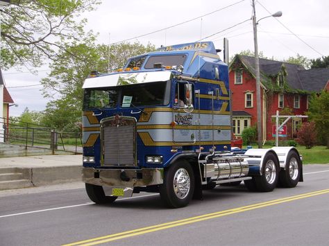 coe kenworth custom K100 aerodyne Cabover Semi Trucks, Cabover Trucks, Old Lorries, Classic Tractor, Train Truck, Custom Big Rigs, 4 Wallpaper, Built Truck, Kenworth Trucks