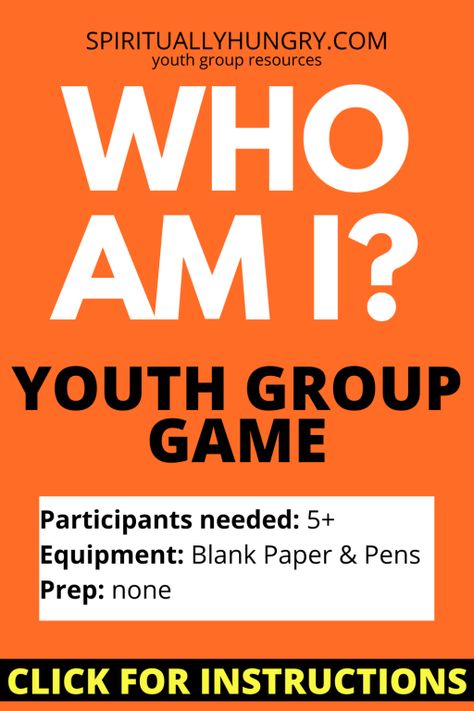 Human Knot Game, Church Youth Group Games, Youth Group Ideas, Church Youth Group Activities, Youth Group Games Indoor, Fun Youth Group Games, Who Am I Game, Human Knot, Study Games