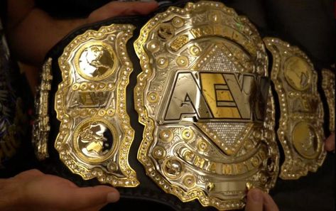 BTE - AEW Belt Aew Championship, Indy Wrestling, Wrestling Belt, Wwe Belts, The Wyatt Family, Wrestling Belts, Young Bucks, Tna Impact, Lucha Underground